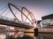 Seafarers Bridge in Melbourne at dusk