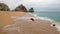 Seafoam on Divorce and Lovers Beach on the Pacific side of Lands End in Cabo San Lucas in Baja California Mexico