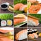 Seafood collage