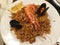 Seafood Paella for Dinner