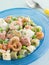 Seafood Pasta Spirals with Peas and Herbs