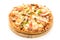 Seafood pizza