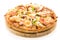 Seafood pizza