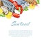 Seafood Products Background