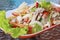 Seafood salad with Spicy and Delicious food