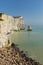 Seaford East Sussex uk beautiful white chalk cliffs