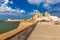 Seafront and Cathedral in Cadiz, Andalusia, Spain