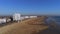 The seafront of Eastbourne at Sussex England