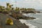 The seafront at Puerto del Carmen on Lanzarote island, Spain