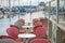 seafront restaurant Limassol marina Cyprus