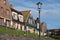 Seafront of Urk, an old Dutch fishing village.