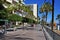 Seafront at Venus Beach, in Marbella, Spain