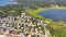 Seagull Beach aerial view, Cape Cod, MA, USA