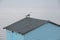 Seagull on beach hut