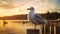 Seagull At Sunset: A Captivating Consumer Culture Critique