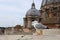 Seagull on top of the San Pietro Dome, Vatican City