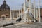 Seagull on top of the San Pietro Dome, Vatican City