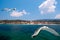 Seagulls by Ouranoupolis, Mount Athos, Greece