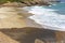 Seagulls and waves at Devil beach