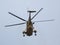 Seaking helicopter, military search and rescue on airfield