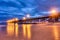 Seal Beach Pier Reflective light