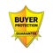 Seal Buyer Protection Guarantee Shield Logo Isolated Badge Icon
