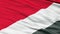 Sealand Micronation Close Up Waving Flag