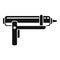 Sealant silicone caulk gun icon simple vector. Glue tube