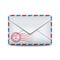 Sealed envelope icon, stock vector