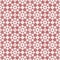Seamlass red tone colorful Islamic pattern of a mosaic in Moroccan style.
