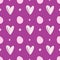 Seamlees Striped pattern and hearts