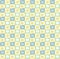 Seamles pattern with yellow and blue ovals.
