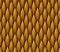Seamless 3d pattern of golden stepped cones