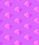 Seamless 3d rendern isometric pattern.  Minimal design. Creative pink crystal. Sweet candy shop, Valentine`s Day, birthday party