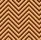 Seamless 60s Retro Zigzag Pattern Warm