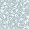 Seamless abstrac floral background