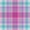 Seamless abstract colorful checkered pink-green-violet-white pattern