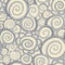 Seamless abstract curly wave pattern