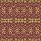 Seamless Abstract Decorative Brown Pattern