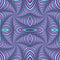 Seamless abstract festive pattern, cyan and magenta. Tiled ethnic pattern. Geometric mosaic. Great for tapestry, carpet, blanket,