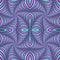 Seamless abstract festive pattern, cyan and magenta. Tiled ethnic pattern. Geometric mosaic. Great for tapestry, carpet, blanket, 