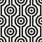 Seamless abstract geometric mesh pattern