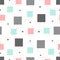 Seamless abstract geometric pattern Overlapping square background