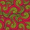 Seamless abstract indian hand-drawn pattern