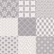 Seamless abstract japanese mesh pattern