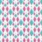 Seamless abstract kids pattern ornament geometric bright rhombus