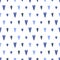 Seamless abstract pattern with colored pencils hearts. Blue and white background for textile, valentines day wrapping, decorations