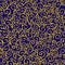 Seamless abstract pattern of Golden swirls on a blue background