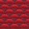 seamless abstract pattern with stacked gradient red circles