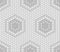 Seamless abstract tile background - hexagons.